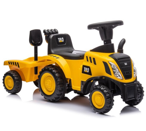  chipolino tractor cu remorca roccat02402tr galben