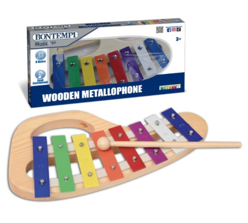  bontempi 560820 metalofon din lemn