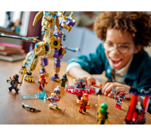 lego ninjago 71836 constructor "arcul dragonului focus" (869 el.)