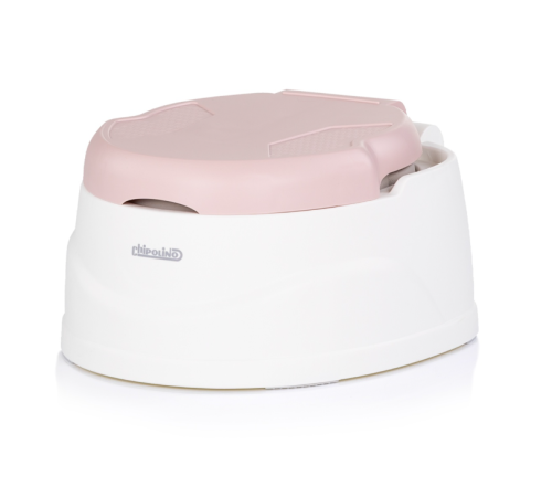 chipolino gpzss0253pi Горшок - подставка для ножек 2 в 1 "step 2" (розовый)