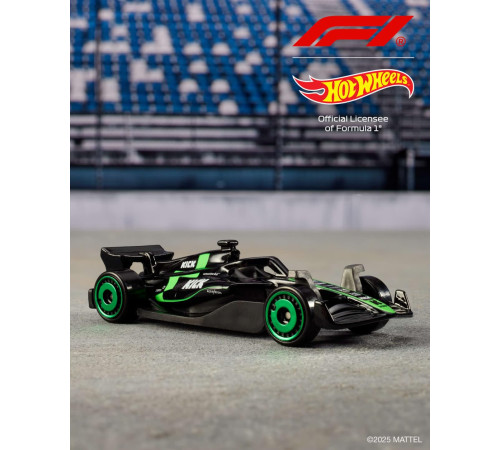 hot wheels jgf58 Набор базовых болидов Формулы 1 (5 шт.)