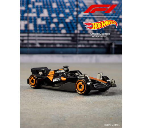 hot wheels jgf58 Набор базовых болидов Формулы 1 (5 шт.)