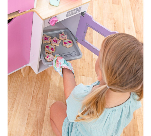 kidkraft 10196-msn bucătărie pentru copii "lil  friends play kitchen"