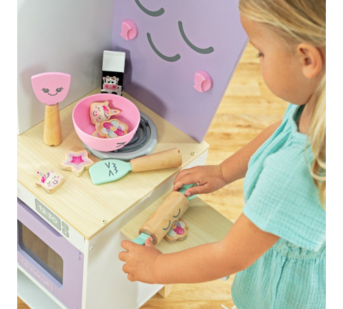 kidkraft 10196-msn bucătărie pentru copii "lil  friends play kitchen"