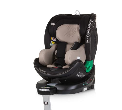 chipolino Автокресло "i-size isofix maximus" stkmm02403ma (40-150 см.) коричневый