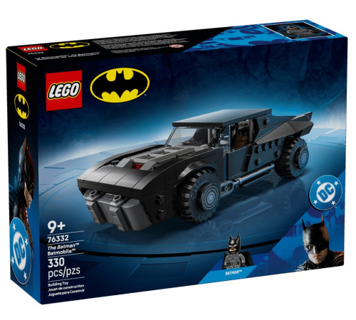  lego super heroes 76332 constructor "batmobilul din batman" (330 el.)