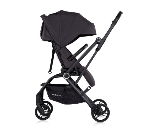 chipolino lkgt02601ch cărucior 360 "go twist" negru