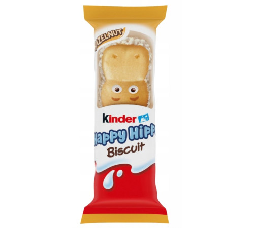  Вафельный батончик kinder happy hippo hazelnut (20.7 г)