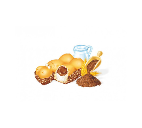 Вафельный батончик kinder happy hippo hazelnut (20.7 г)