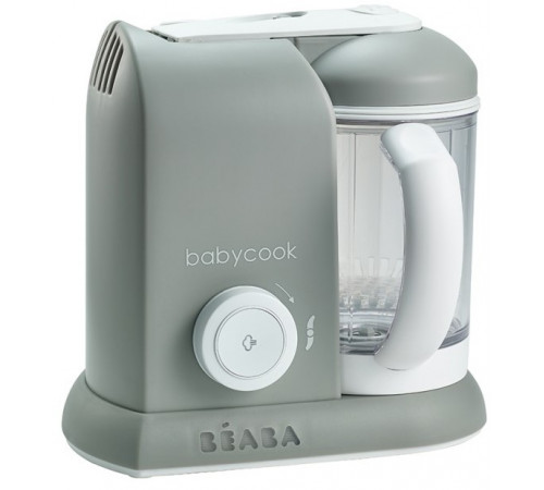 beaba 5064 robot de gătit cu abur şi blender "babycook solo" gri