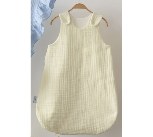 Veres 125.10.05 Sac de dormit "Muslin Ivori" (0-9 luni)  veres 125.10.05 sac de dormit "muslin ivori" (0-9 luni)