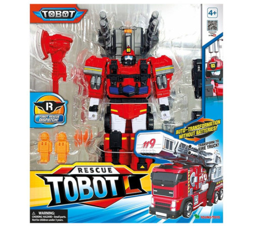 tobot 301153 robot-transforme tobot l (33 cm)