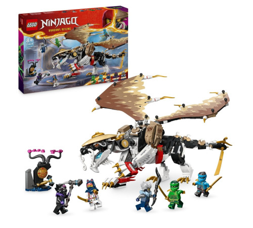 lego ninjago 71809 constructor "marele dragon egalt" (532 el.)