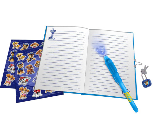 kids licensing pw19996 jurnal secret cu pix magic "paw patrol"