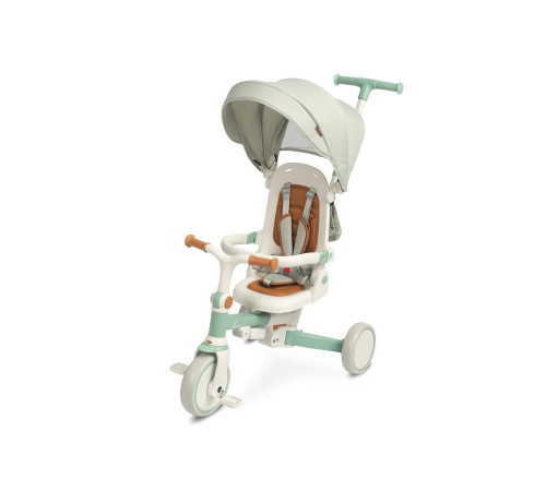 toyz-0360 triciclu multifuncțional 3 &icirc;n 1 "faro" verde