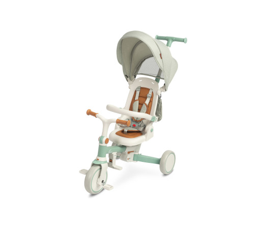 toyz-0360 triciclu multifuncțional 3 &icirc;n 1 "faro" verde