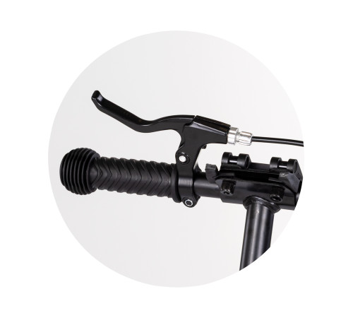 chipolino dsswi0261bk trotinetă cu fr&acirc;nă de m&acirc;nă "swift" (8+) negru