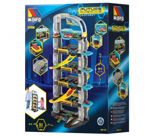 molto 22431 Игра "Парковка 6 уровней"