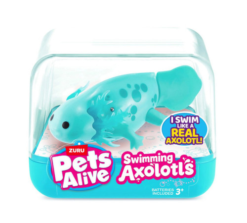Jucării pentru Copii - Magazin Online de Jucării ieftine in Chisinau Baby-Boom in Moldova zuru pets alive 9556b jucărie de baie "axolotl azuriu"