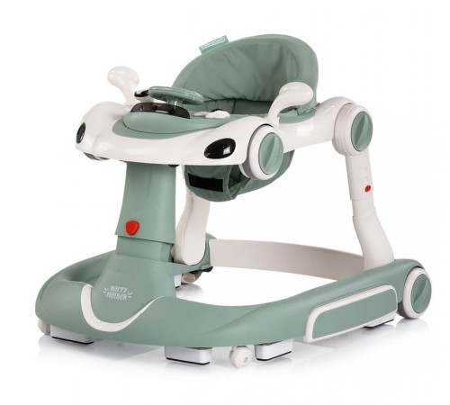 chipolino prhw02502ba Музыкальные ходунки 5 в 1 "happy walker" (зелёный)