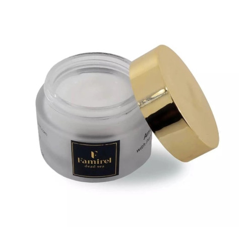 famirel crema de zi antirid "liftactive" cu peptide, niacinamidă și minerale din marea moartă 35+ (50ml.) 084932