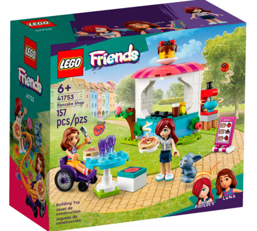  lego friends 41753 Конструктор "Магазин панкейков" (157дет.)