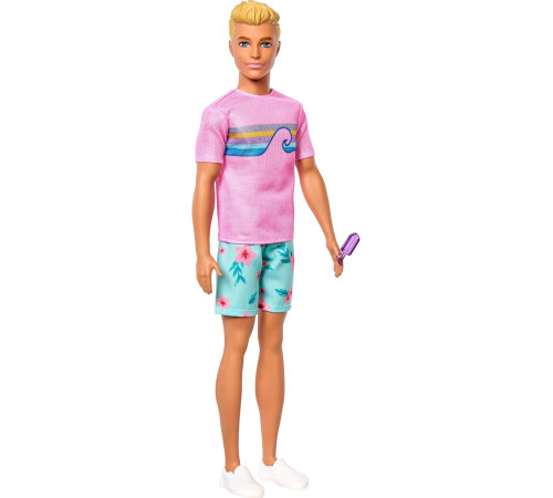 barbie jfv65 Кукла Кен серия "Пляжные детективы"