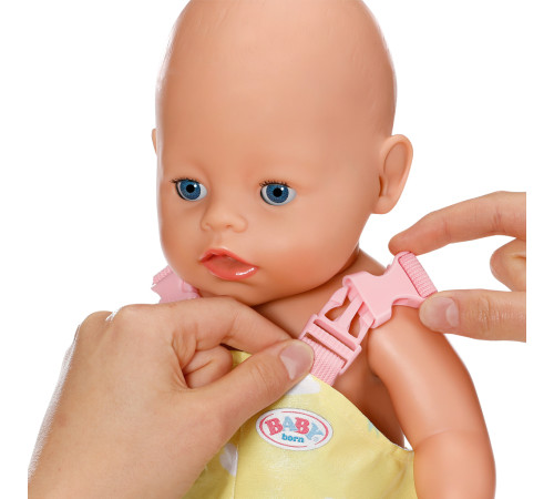 zapf creation 836460 set haine pentru păpuși baby born deluxe pelenă de ploaie (43 cm.)