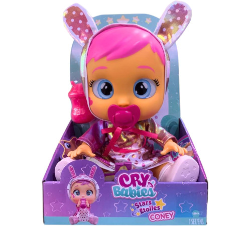 cry babies imc911376 păpușă "stars coney" (30 cm.)