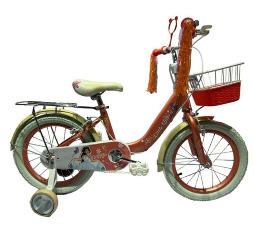 gi-2/3 bicicleta "little gueen 16" orange