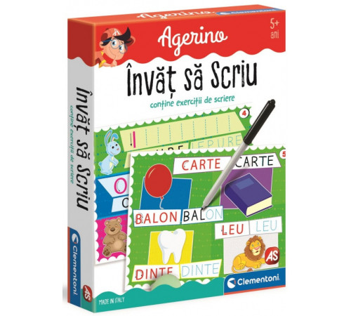  as kids 1024-50046 Обучающая игра agerino "Учусь писать" (рум.)
