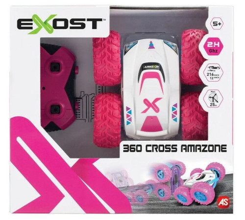 exost 7530-20250 masina cu telecomanda 360 "cross amazone led"