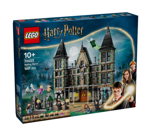 Lego Harry Potter 76453 Конструктор  "Поместье Малфоев" (1601 дет.)  lego harry potter 76453 Конструктор  "Поместье Малфоев" (1601 дет.)