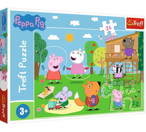  trefl 14342 puzzle maxi "peppa pig" (24 el.)
