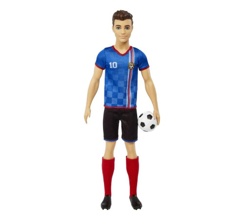 barbie hcn15 papusa ken "jucator de fotbal" seria "pot deveni"