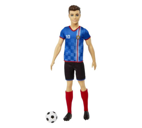 barbie hcn15 papusa ken "jucator de fotbal" seria "pot deveni"