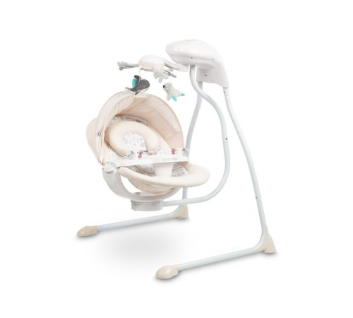 caretero 8095 Электронные качели "raffi" (до 12 кг.) бежевый