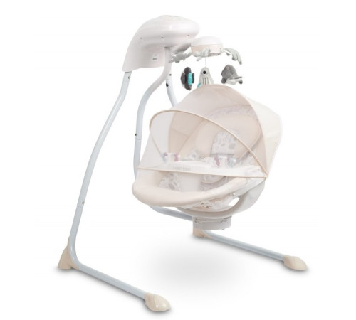 caretero 8095 Электронные качели "raffi" (до 12 кг.) бежевый