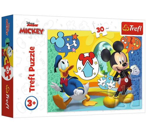 Trefl 18289 Puzzle "Mickey Mouse and House" (30 el.)  trefl 18289 puzzle "mickey mouse and house" (30 el.)