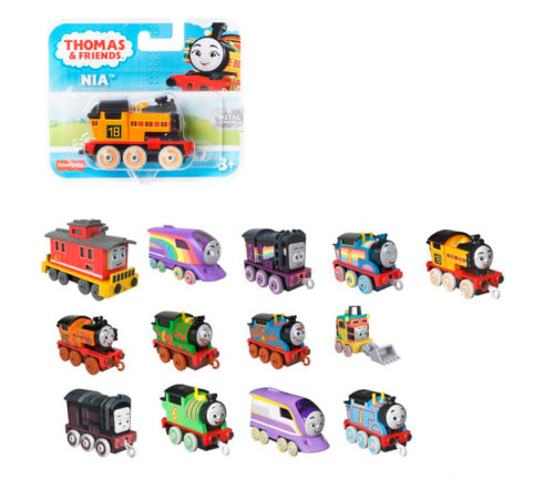 thomas & friend hfx89 Металлический паровозик в ассортименте