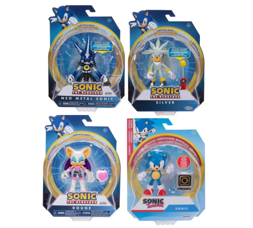 Sonic the Hedgehog 423054 Фигурка "Соник" S17 (10 см) в асс.  sonic the hedgehog 423054 Фигурка "Соник" s17 (10 см) в асс.