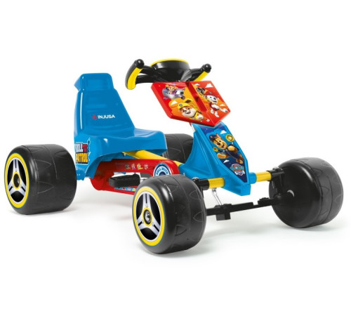 injusa Вело-картинг на педалях go-kart special paw patrol