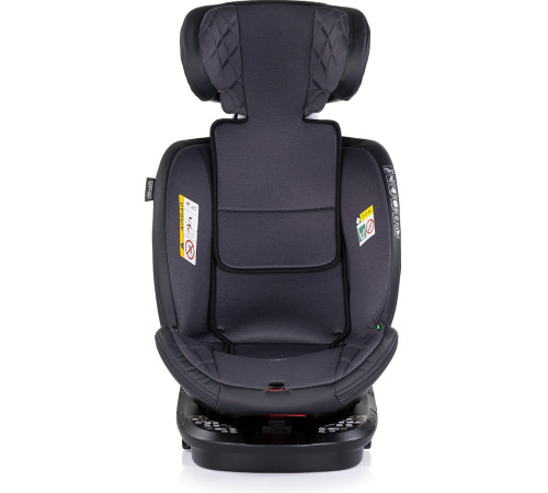 chipolino scaun auto isofix 360 hypconic stkhyp0253an gr. 0+/1/2/3 (40-150 cm) antracit