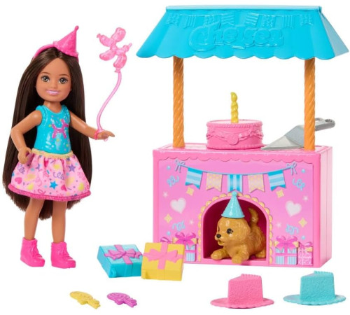  barbie jjb41 Игровой набор "Сюрприз на день рождения Челси"
