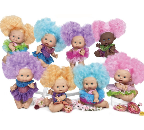 nines 404 papusa "pepote cotton candy" in sort. (26 cm.)