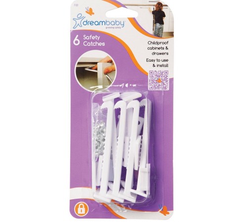 DreamBaby F101CS Замок на выдвижные ящики (6 шт.) dreambaby f101cs Замок на выдвижные ящики (6 шт.)