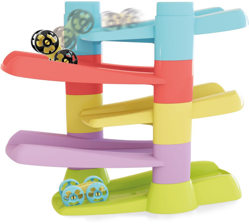 quercetti 86496 Развивающий автотрек "flip car race track eco"