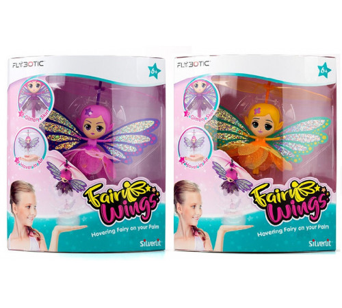 Детский магазин в Кишиневе в Молдове flybotic 84565 Интерактивная кукла "fairy wings" (в асс.)