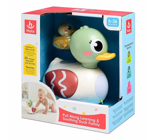 hola toys he9976 Игровой набор "Мама Утка и утёнок"