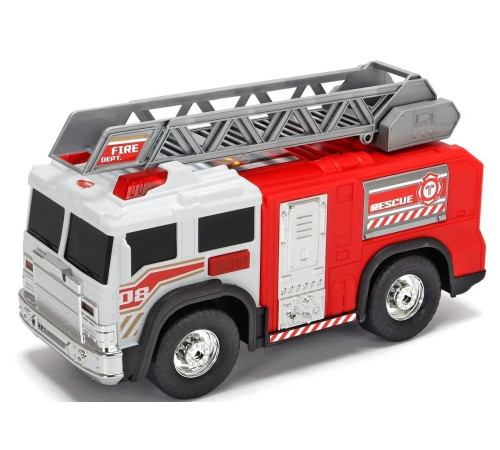 dickie 3306016 camion de pompieri cu lumină și sunet (30 cm.)